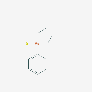 Phenyl(dipropyl)sulfanylidene-lambda~5~-arsane