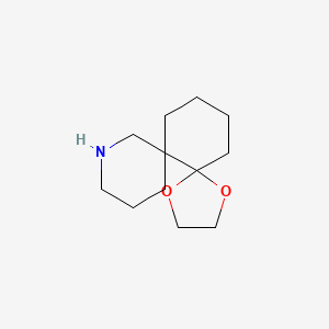 1,4-Dioxa-8-azadispiro[4.0.5(6).4(5)]pentadecane
