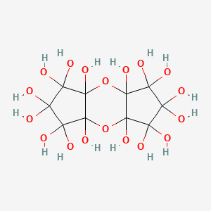 1H,5H-Dicyclopenta[1,4]dioxin-1,1,2,2,3,3,3a,4a,5,5,6,6,7,7,7a,8a-hexadecol(9CI)