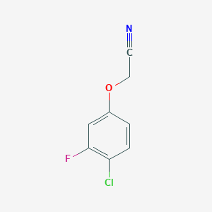 2-(4-Chloro-3-fluorophenoxy)acetonitrile