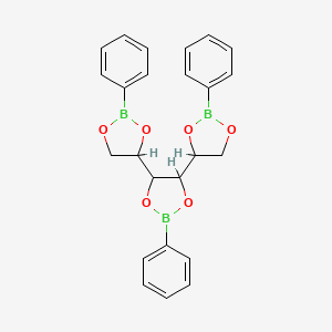 2-Phenyl-4,5-bis(2-phenyl-1,3,2-dioxaborolan-4-yl)-1,3,2-dioxaborolane