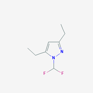 1-(difluoromethyl)-3,5-diethyl-1H-pyrazole