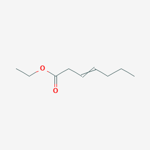 3-Heptenoic acid, ethyl ester