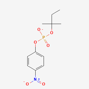 2-Methylbutan-2-yl 4-nitrophenyl phosphate