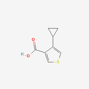 4-Cyclopropylthiophene-3-carboxylic acid