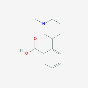 2-(1-Methyl-3-piperidinyl)benzoic acid