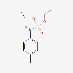 Diethyl N-(4-methylphenyl)phosphoramidate