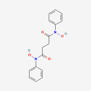 N~1~,N~4~-Dihydroxy-N~1~,N~4~-diphenylbutanediamide