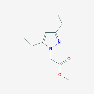 methyl 2-(3,5-diethyl-1H-pyrazol-1-yl)acetate