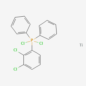 Dichloro-(2,3-dichlorophenyl)-diphenyl-lambda5-phosphane;titanium