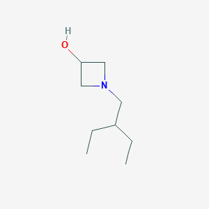1-(2-Ethylbutyl)azetidin-3-ol