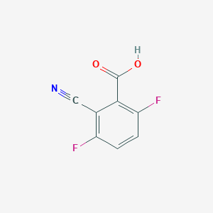 2-Cyano-3,6-difluorobenzoic acid
