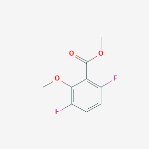 molecular formula C9H8F2O3 B1471945 Methyl 3,6-difluoro-2-methoxybenzoate CAS No. 1261830-33-4