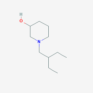 1-(2-Ethylbutyl)piperidin-3-ol