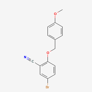 5-Bromo-2-(4-methoxybenzyloxy)-benzonitrile