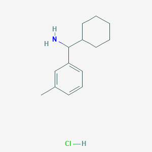Cyclohexyl(m-tolyl)methanamine hydrochloride