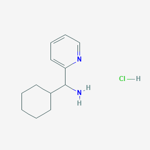 Cyclohexyl(pyridin-2-yl)methanamine hydrochloride