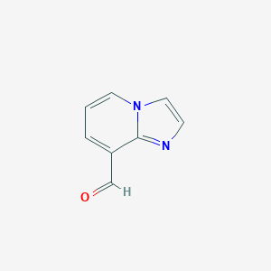 molecular formula C8H6N2O B147197 咪唑并[1,2-A]吡啶-8-甲醛 CAS No. 136117-74-3