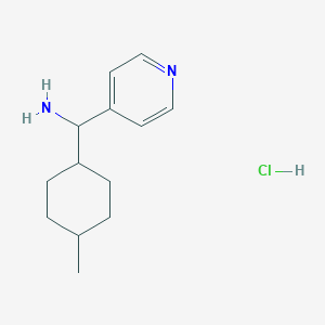 4-Methylcyclohexyl(pyridin-4-yl)methanamine hydrochloride