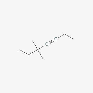 5,5-Dimethyl-3-heptyne