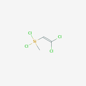 Silane, dichloro(2,2-dichloroethenyl)methyl-