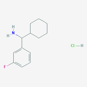Cyclohexyl(3-fluorophenyl)methanamine hydrochloride
