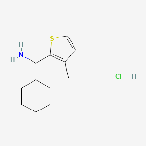 Cyclohexyl(3-methylthiophen-2-yl)methanamine hydrochloride