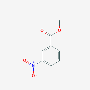 molecular formula C8H7NO4 B147201 3-硝基苯甲酸甲酯 CAS No. 618-95-1