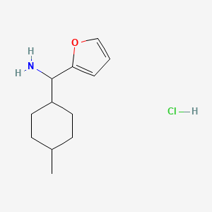 Furan-2-yl(4-methylcyclohexyl)methanamine hydrochloride