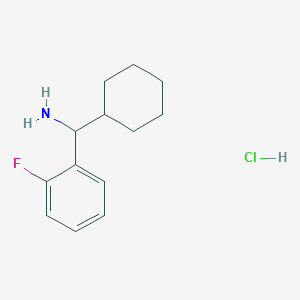 Cyclohexyl(2-fluorophenyl)methanamine hydrochloride