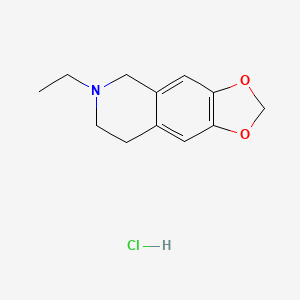 6-ethyl-7,8-dihydro-5H-[1,3]dioxolo[4,5-g]isoquinoline;hydrochloride