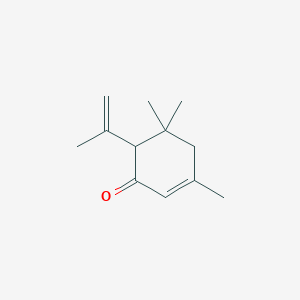 3,5,5-Trimethyl-6-(prop-1-en-2-yl)cyclohex-2-en-1-one