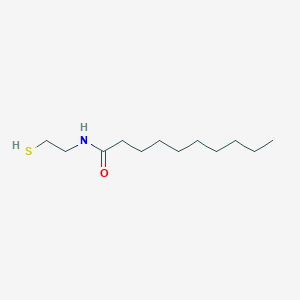 N-(2-Sulfanylethyl)decanamide