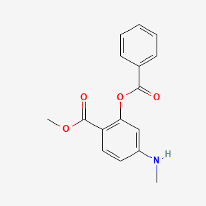 Methyl 2-(benzoyloxy)-4-(methylamino)benzoate