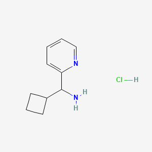 Cyclobutyl(pyridin-2-yl)methanamine hydrochloride