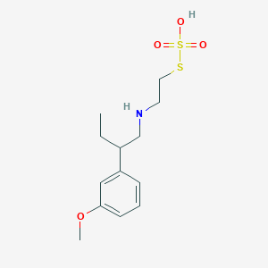 S-2-((2-(m-Methoxyphenyl)butyl)amino)ethyl thiosulfate