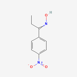 N-[1-(4-Nitrophenyl)propylidene]hydroxylamine