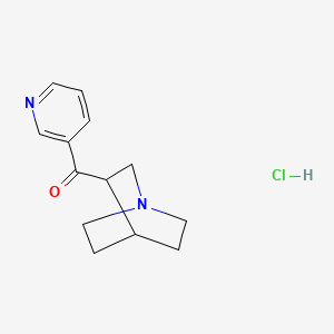 Pyridin-3-yl(quinuclidin-3-yl)methanone hydrochloride