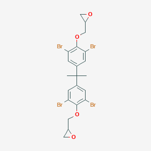 molecular formula C21H20Br4O4 B147207 四溴双酚A二环氧乙烷 CAS No. 3072-84-2