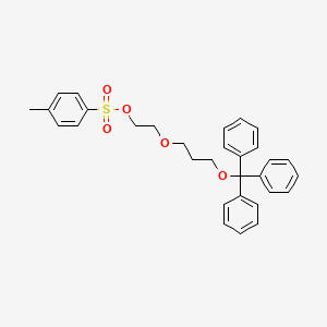 Toluene-4-sulfonic acid 2-(3-trityloxy-propoxy)-ethyl ester