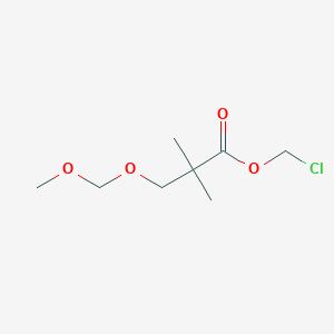 3-Methoxymethoxy-2,2-dimethylpropionic acid chloromethyl ester