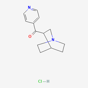 Pyridin-4-yl(quinuclidin-3-yl)methanone hydrochloride