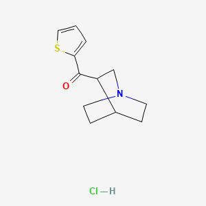 (Quinuclidin-3-yl)(thiophen-2-yl)methanone hydrochloride