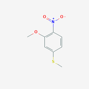 (3-Methoxy-4-nitrophenyl)(methyl)sulfane