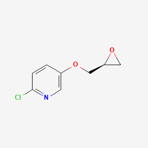 2-Chloro-5-((S)-1-oxiranylmethoxy)-pyridine
