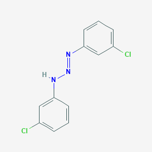 3-chloro-N-[(3-chlorophenyl)diazenyl]aniline