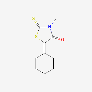 5-Cyclohexylidene-3-methyl-2-thioxo-1,3-thiazolidin-4-one