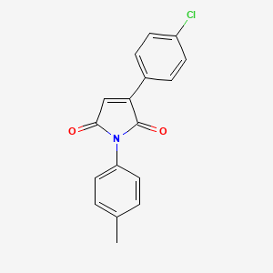 3-(4-Chlorophenyl)-1-(4-methylphenyl)-1H-pyrrole-2,5-dione