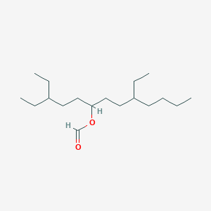 3,9-Diethyltridecan-6-yl formate