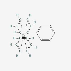 molecular formula C18H16Cr B14721253 Benzenebiphenylchromium 